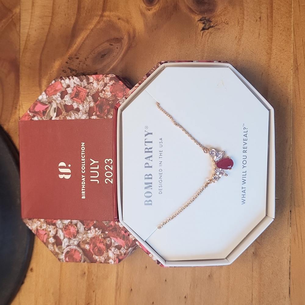 Bomb Party Birthday Collection July 2023 My Path is Clear Necklace